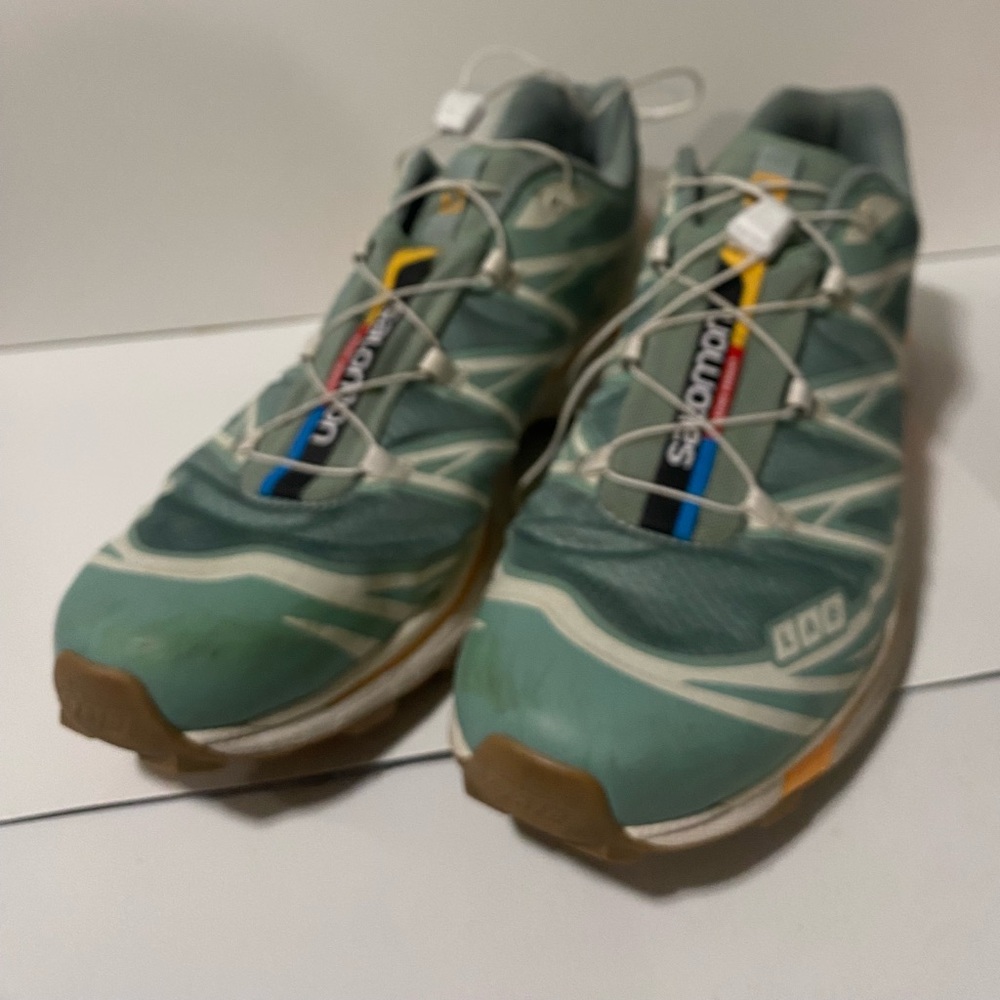 Salomon Green Trail Running Shoes